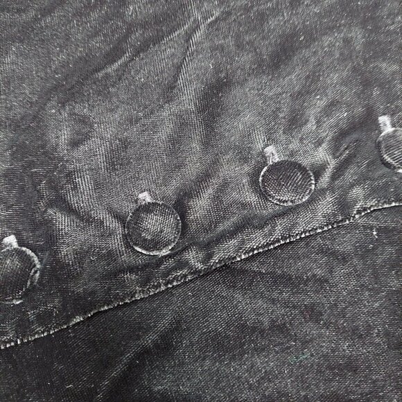 Nipon Studio Sweater Womens Black Velvet Classy Button Cardigan Jacket Casual - Picture 3 of 7